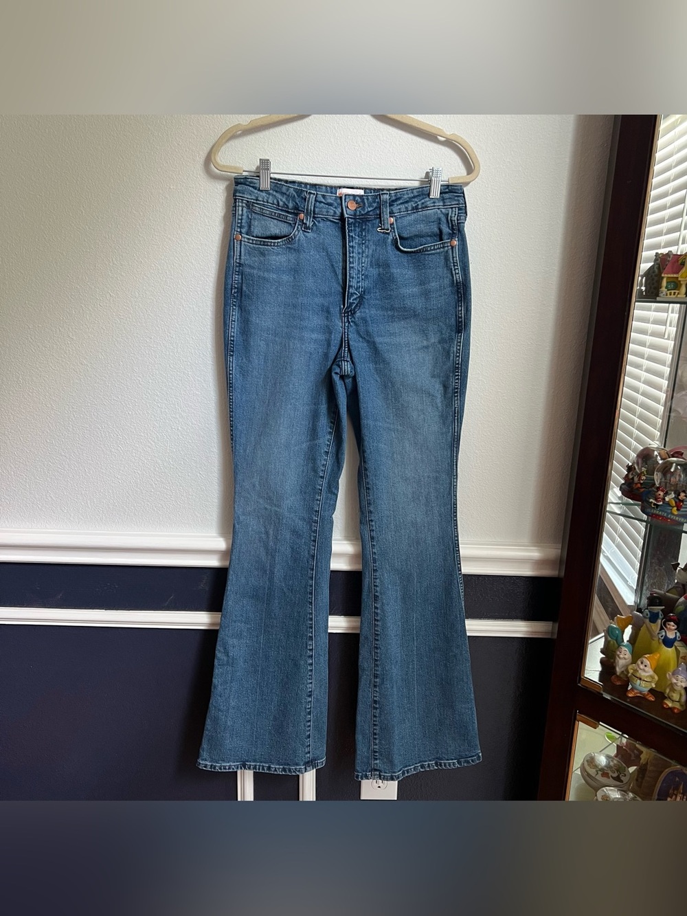 Wrangler x Whataburger Collab Limited Edition Blue Jeans Flare Style - Picture 13 of 14
